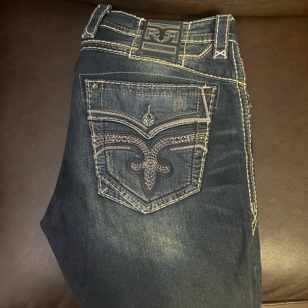 Rock Revival Mens Jeans Size 34